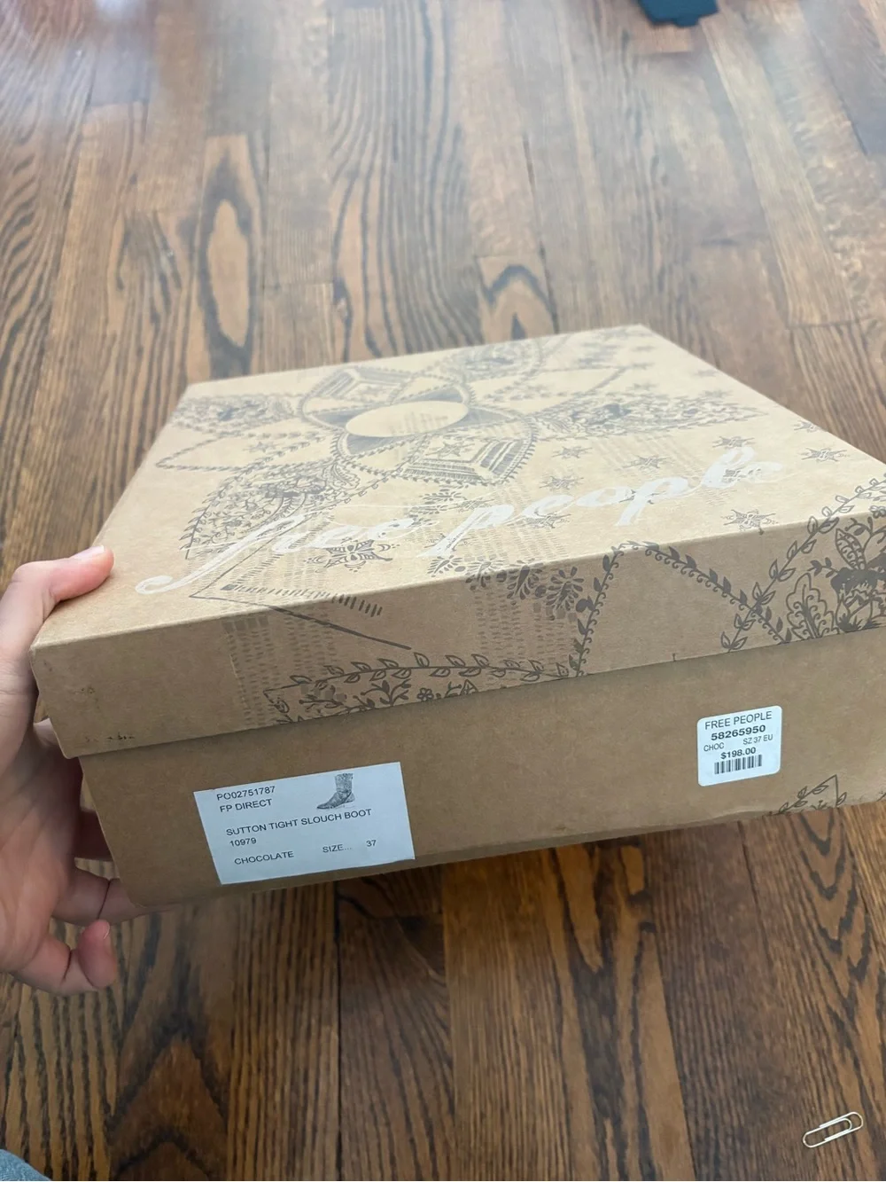 Free People Brown Leather Mid-Calf Boots - Picture 5 of 5